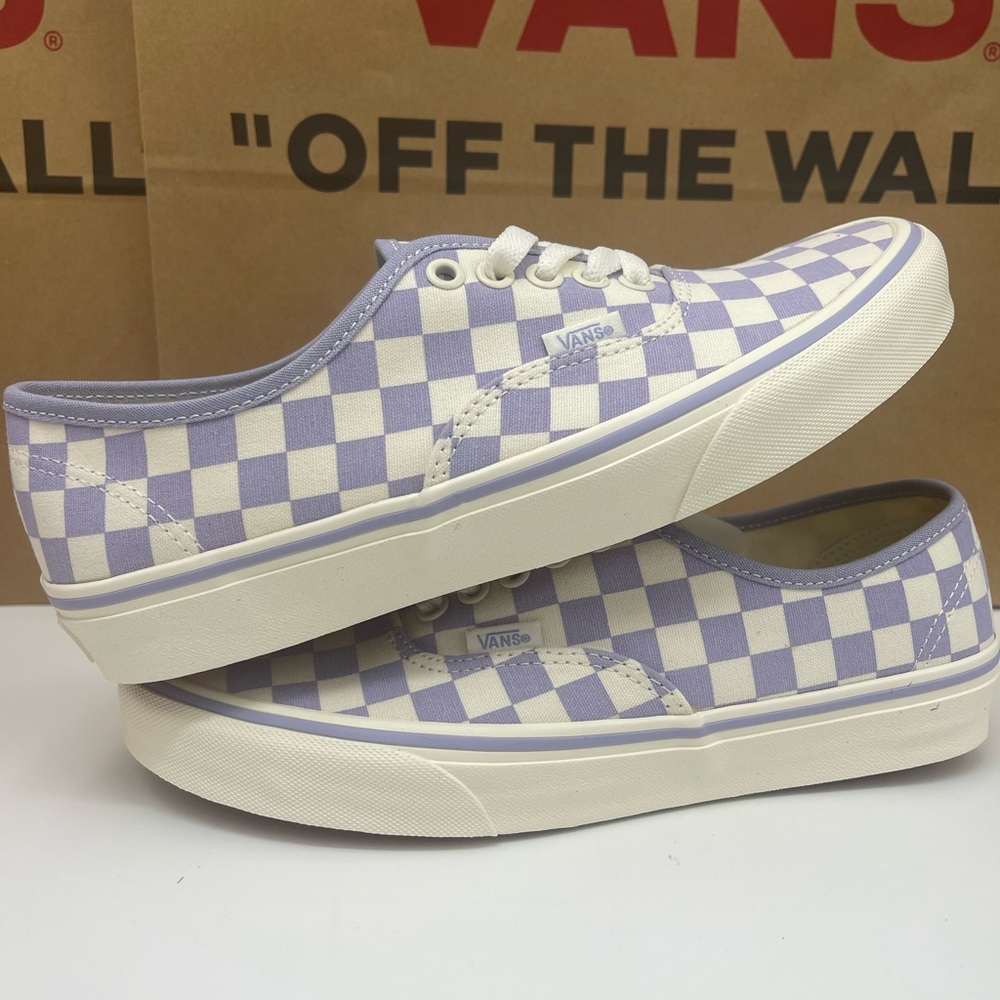 Vans WMNS Authentic
Checkerboard Lilac Sneakers 
VN000BW5LLC
 Lavender - Picture 15 of 16